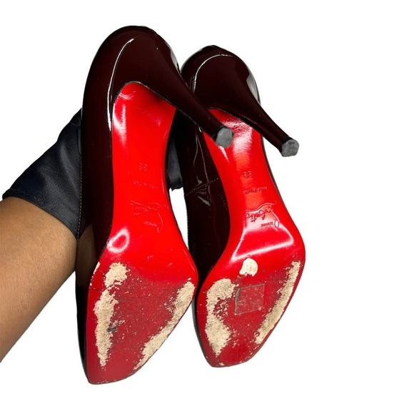 Christian Louboutin Shoes - CHRISTIAN LOUBOUTIN • PARTICULE PUMPS W/ BOX, DUST BAG & SOLE PROTECTORS (38)